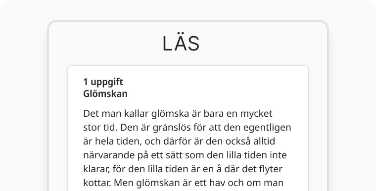 LAS exempel